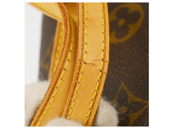 Louis Vuitton Twin Handbag Monogram Canvas GM Marrone - vista 6