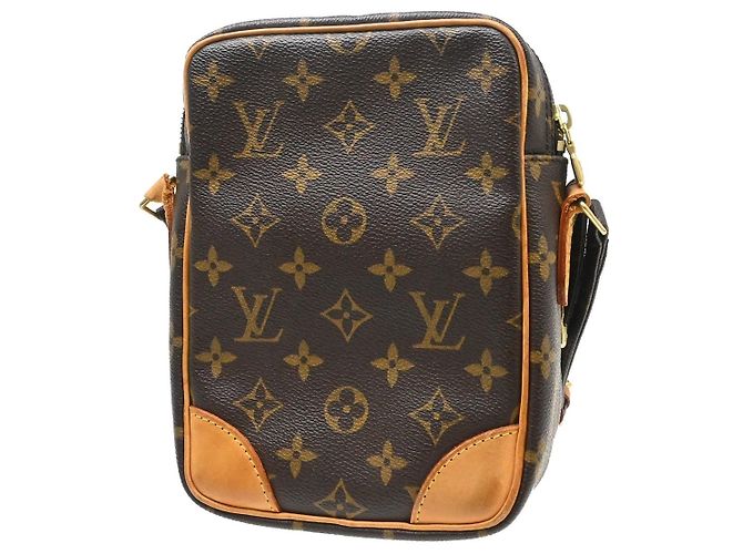 Borsa Louis Vuitton Amazone in Tela Monogram PM Marrone - vista 2