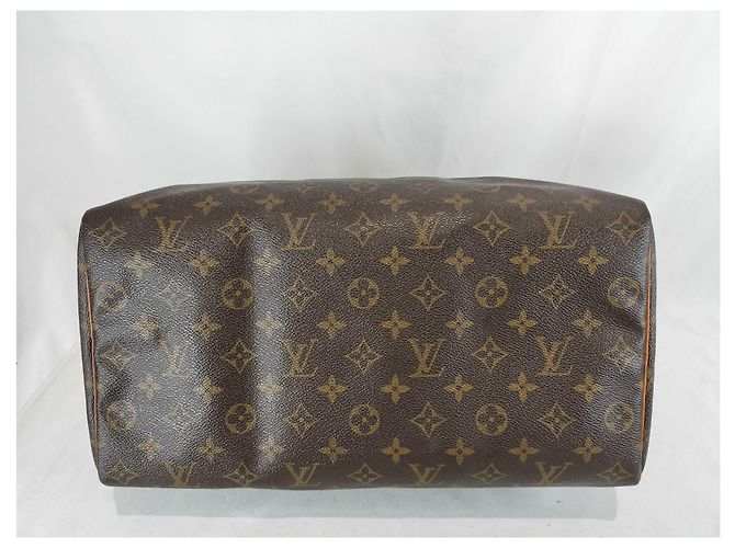 Borsa Louis Vuitton Speedy Monogram Canvas 35 Marrone - vista 7
