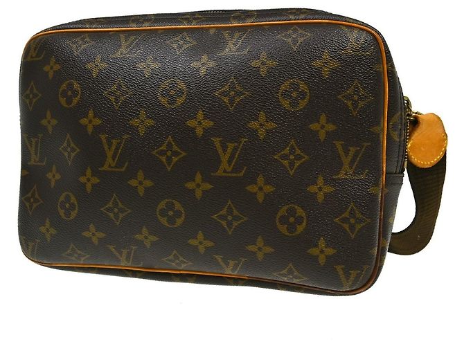 Louis Vuitton Reporter Monogram Canvas PM Marrone - vista 2