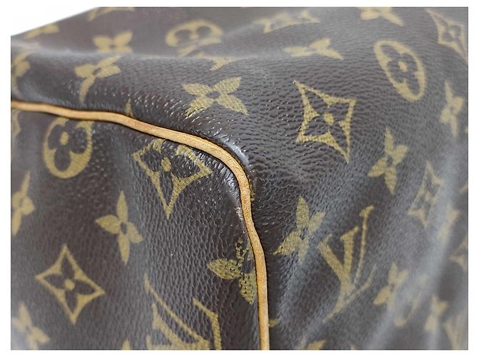 Borsa Louis Vuitton Speedy Monogram Canvas 30 Marrone - vista 6