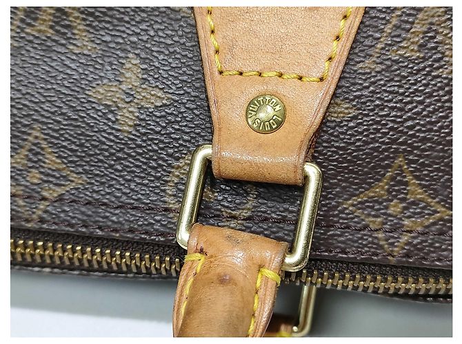 Borsa Louis Vuitton Speedy Monogram Canvas 25 Marrone - vista 5