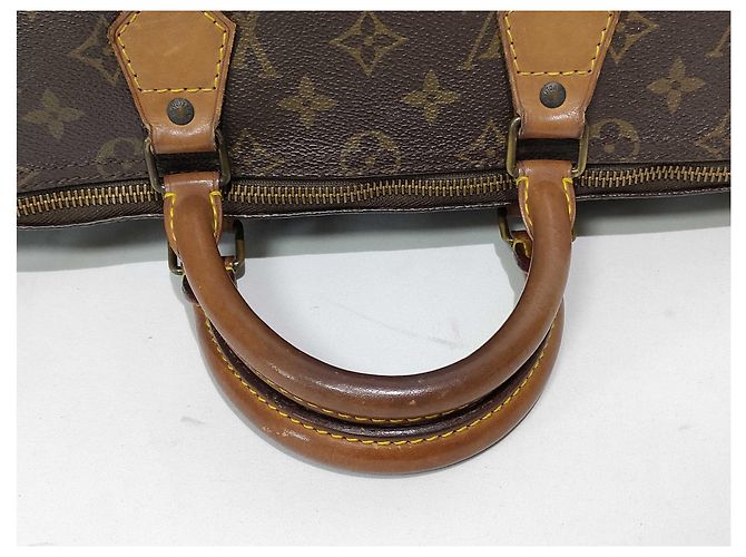 Borsa Louis Vuitton Speedy Monogram Canvas 35 Marrone - vista 3