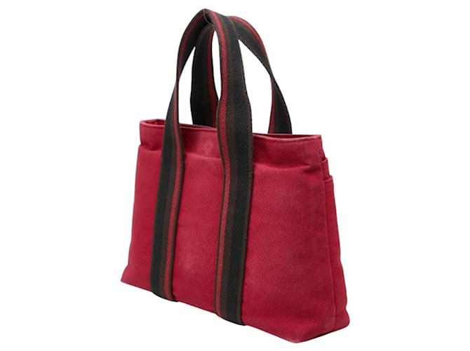 Hermès Borsa Tote Hermes Troca Horizontal PM Marrone Rosso - vista 2