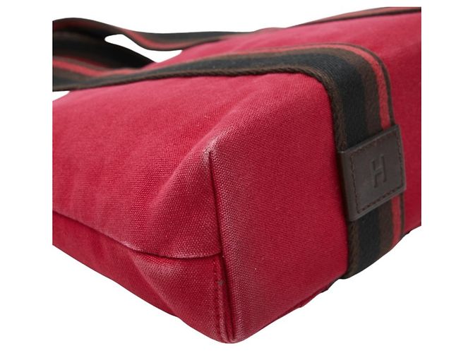 Hermès Borsa Tote Hermes Troca Horizontal PM Marrone Rosso - vista 7