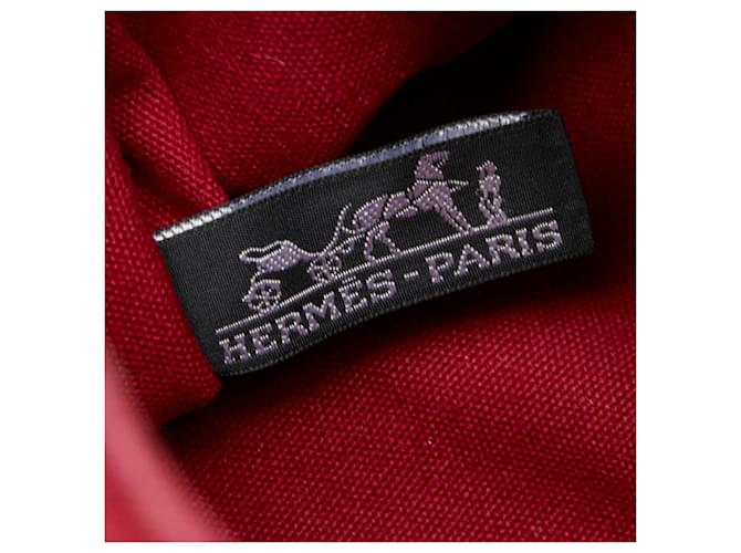 Hermès Borsa Tote Hermes Troca Horizontal PM Marrone Rosso - vista 9