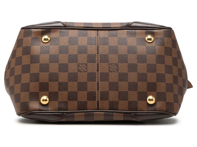 Borsa Louis Vuitton Damier Verona PM Marrone - vista 3