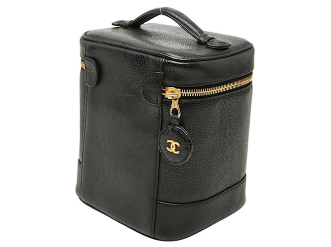 Borsa Vanity Chanel Coco Mark in nero - vista 2