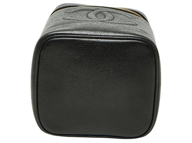 Borsa Vanity Chanel Coco Mark in nero - vista 3