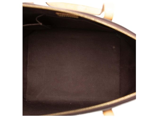 Borsa Tote Louis Vuitton Monogram Vernis Bellevue GM Bordò Porpora - vista 4
