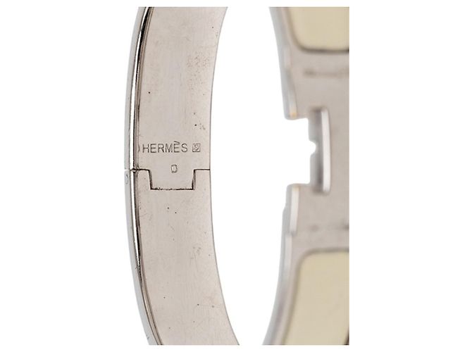 Hermès Pulsera Click H PM Hermes Plata Crudo - vista 5