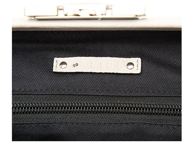 Céline Borsa a mano e borsa a tracolla in pelle beige Celine - vista 5