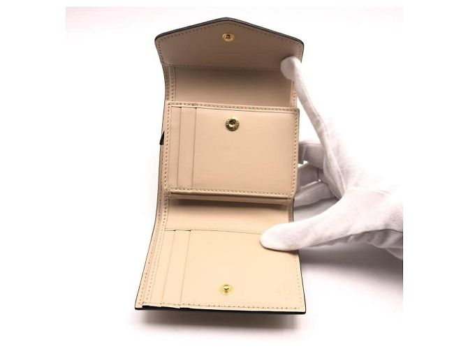 Gucci GG Emblem Double G Geldbörse Medium Beige - Ansicht 5