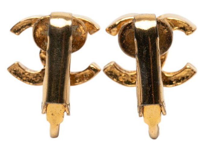 Orecchini a clip Coco Mark placcati oro Chanel D'oro - vista 2
