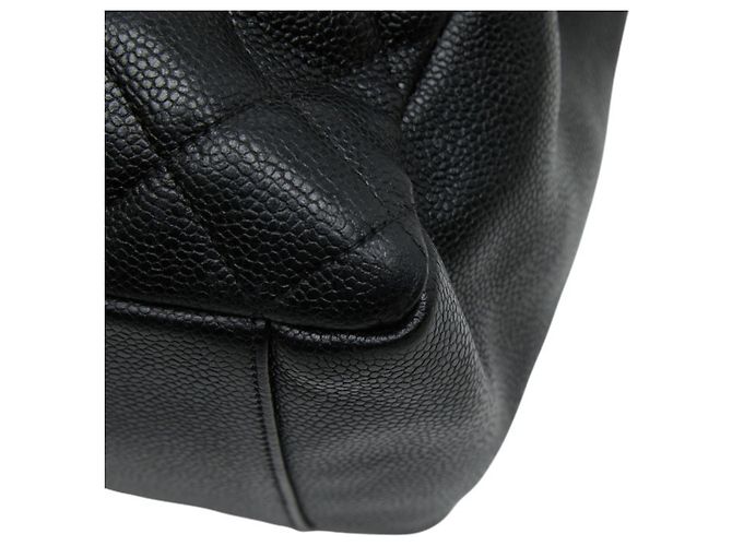 Timeless Borsa Tote Chanel Matelassé Coco Mark GST Chain Nero - vista 4