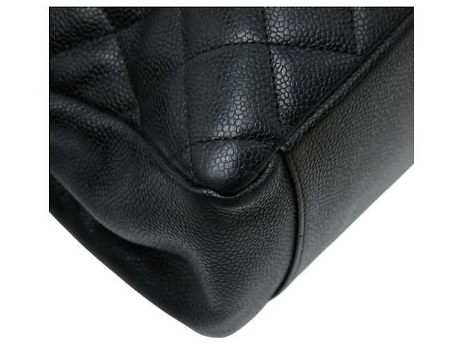 Timeless Borsa Tote Chanel Matelassé Coco Mark GST Chain Nero - vista 5