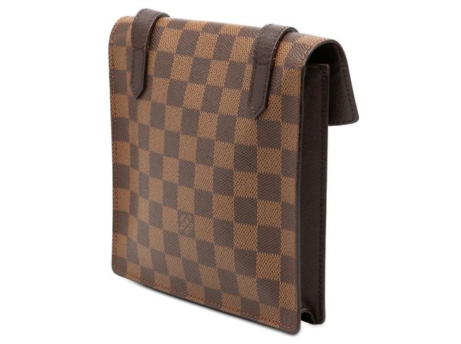 Borsa a Spalla Louis Vuitton Damier Pimlico Marrone - vista 2