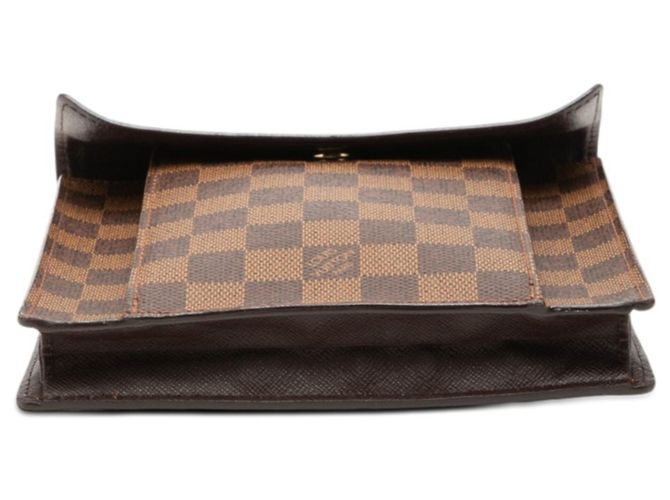 Borsa a Spalla Louis Vuitton Damier Pimlico Marrone - vista 3