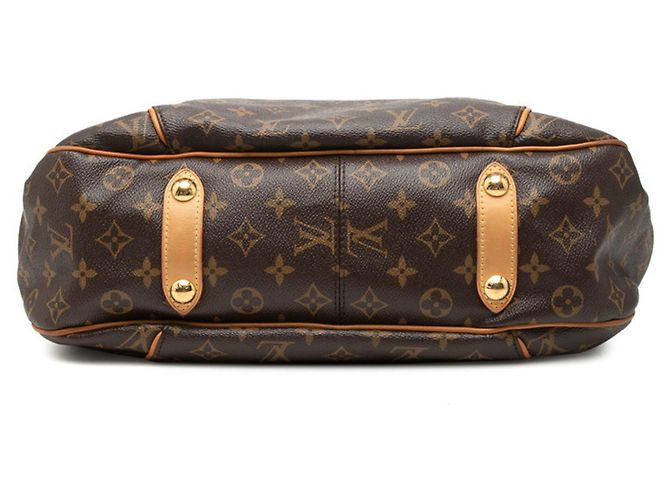 Borsa Louis Vuitton Monogram Galliera PM Marrone - vista 3
