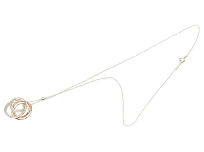 Collana Tiffany & Co. 1837 Interlocking Circle Argento - vista 4