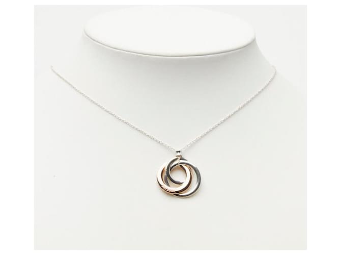 Collana Tiffany & Co. 1837 Interlocking Circle Argento - vista 7