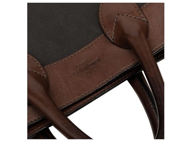 Borsa Tote Louis Vuitton Chaco Marrone - vista 5