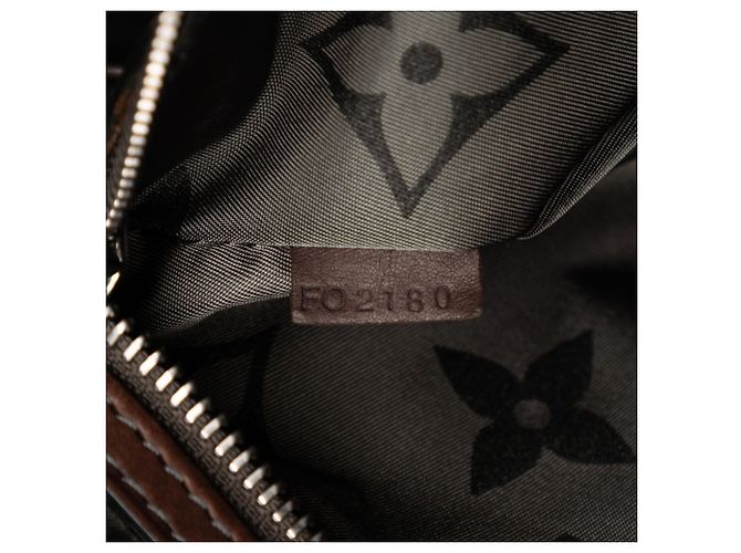 Borsa Tote Louis Vuitton Chaco Marrone - vista 7