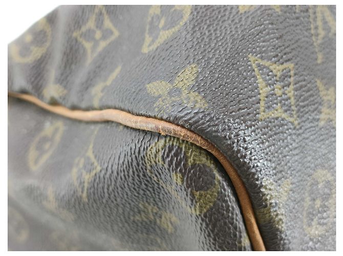Borsa Louis Vuitton Speedy Monogram Canvas 35 Marrone - vista 4