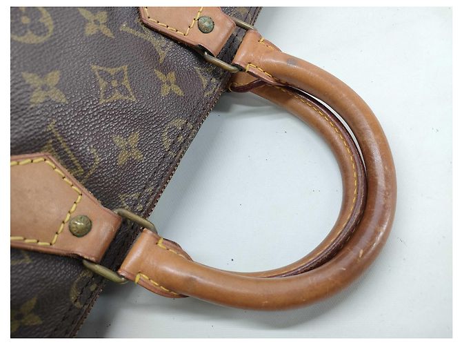 Borsa Louis Vuitton Speedy Monogram Canvas 35 Marrone - vista 5