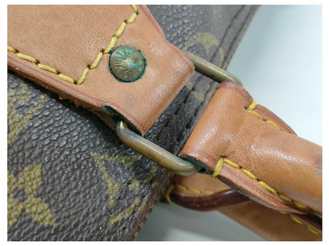 Borsa Louis Vuitton Speedy Monogram Canvas 35 Marrone - vista 7