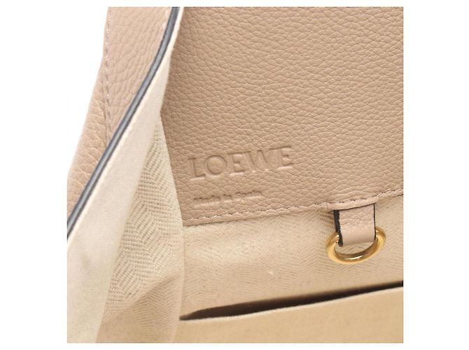 Borsa a mano Loewe Hammock Small 2-Way in pelle Beige - vista 4