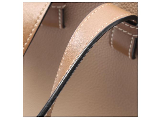 Borsa a mano Loewe Hammock Small 2-Way in pelle Beige - vista 6