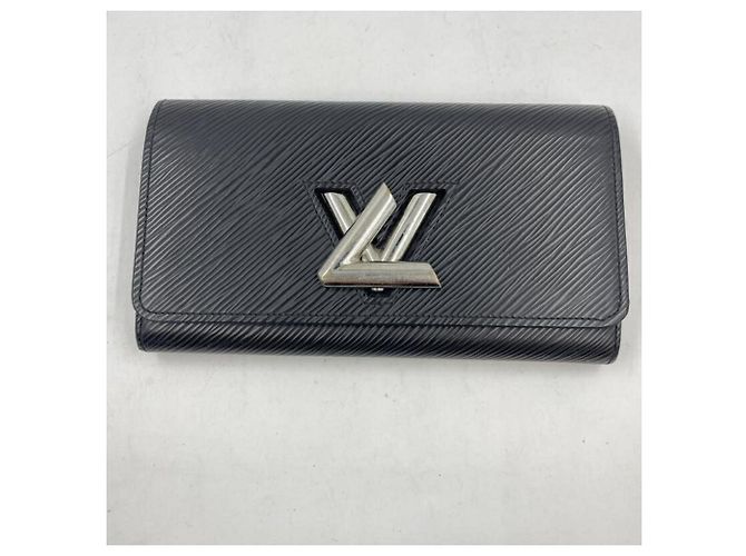 Cartera Larga Twist Epi Louis Vuitton Negro - vista 2