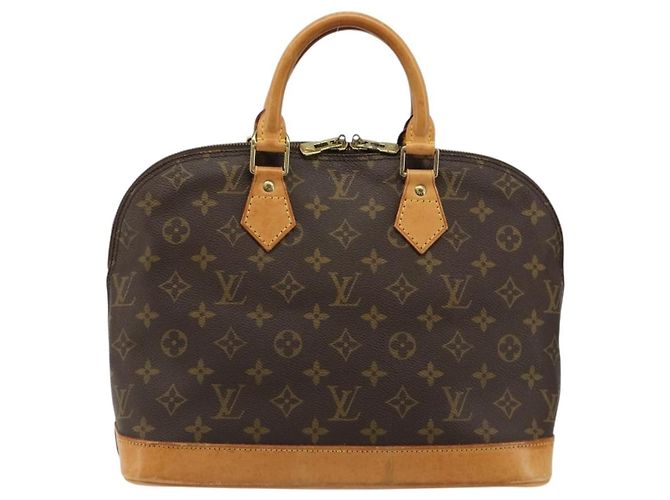 Louis Vuitton Alma Monogram Canvas PM Marrone - vista 2