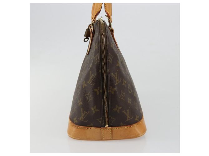 Louis Vuitton Alma Monogram Canvas PM Marrone - vista 3