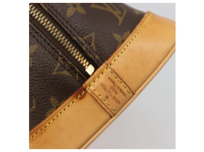 Louis Vuitton Alma Monogram Canvas PM Marrone - vista 6
