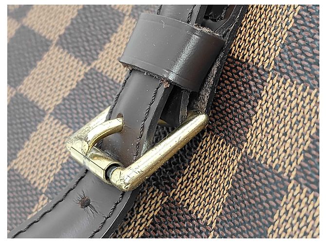 Borsa Louis Vuitton Chelsea Damier Marrone - vista 4