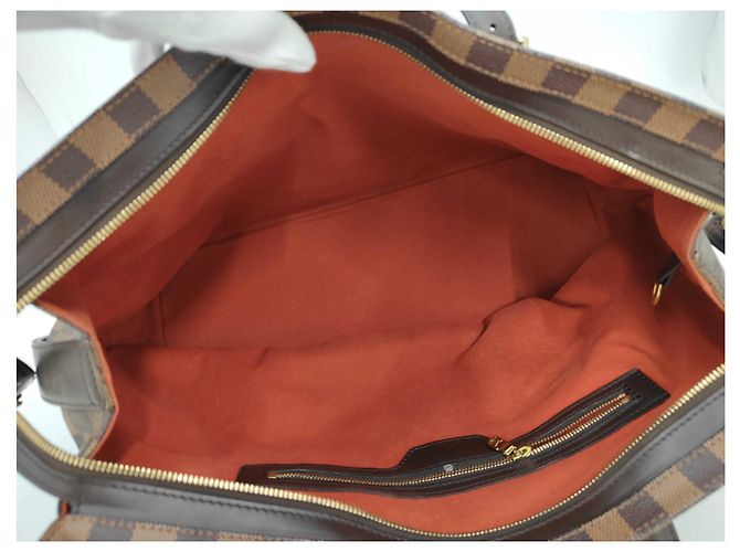 Borsa Louis Vuitton Chelsea Damier Marrone - vista 7
