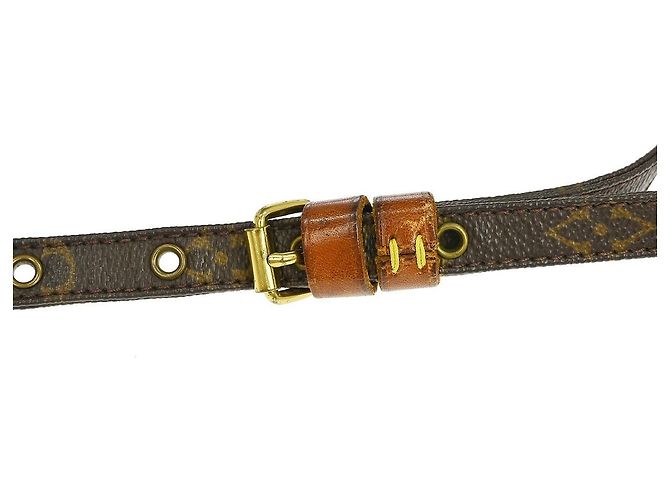 Louis Vuitton Pochette Marly Bandouliere Monogram Canvas medium Marrone - vista 6