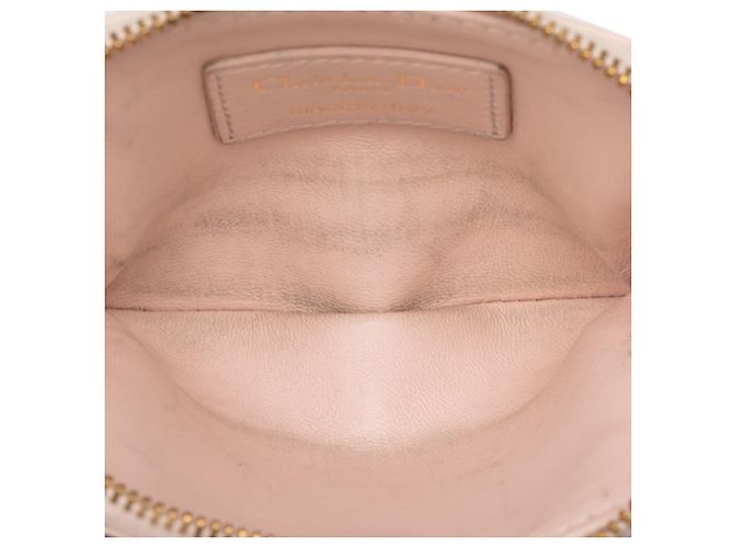 Christian Dior Dior Cannage Caro Monedero Rosa - vista 4