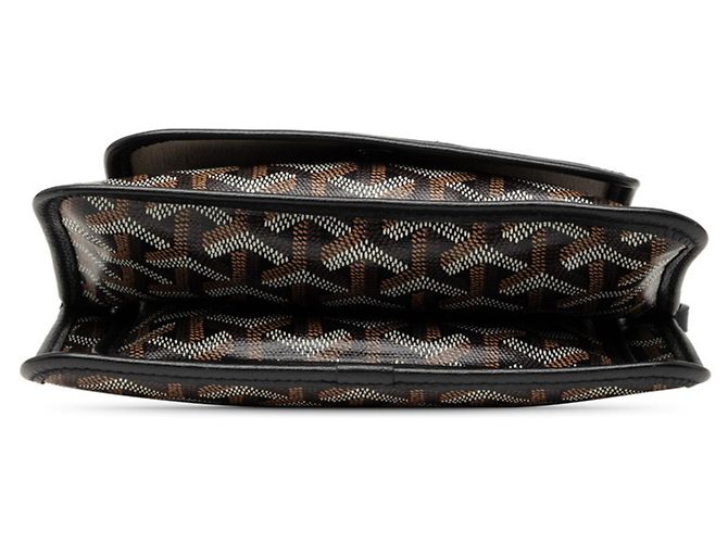 Borsa a tracolla Goyard Plume Crossbody Marrone Nero - vista 3