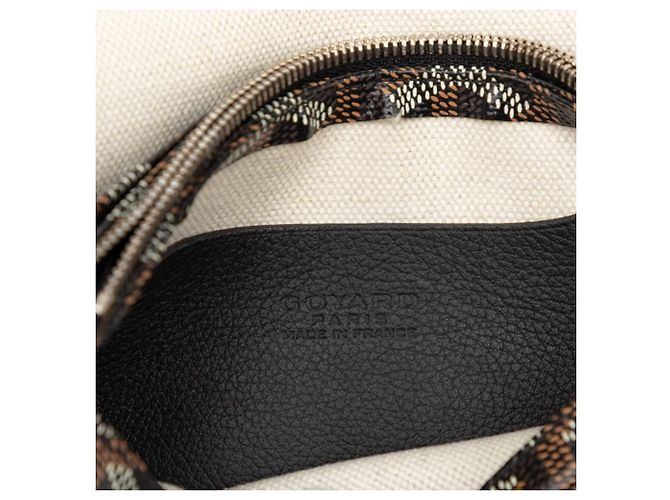 Borsa a tracolla Goyard Plume Crossbody Marrone Nero - vista 5