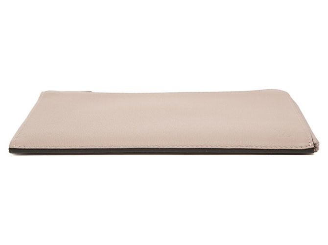 Clutch Louis Vuitton Pochette Jour PM Beige Taupe - vista 3