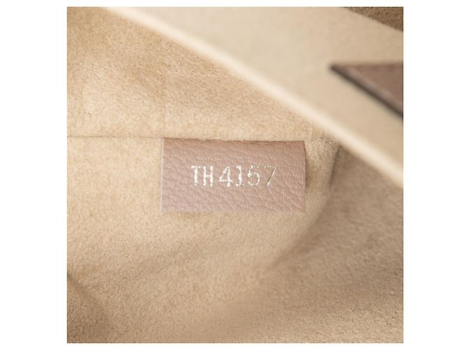 Clutch Louis Vuitton Pochette Jour PM Beige Taupe - vista 6