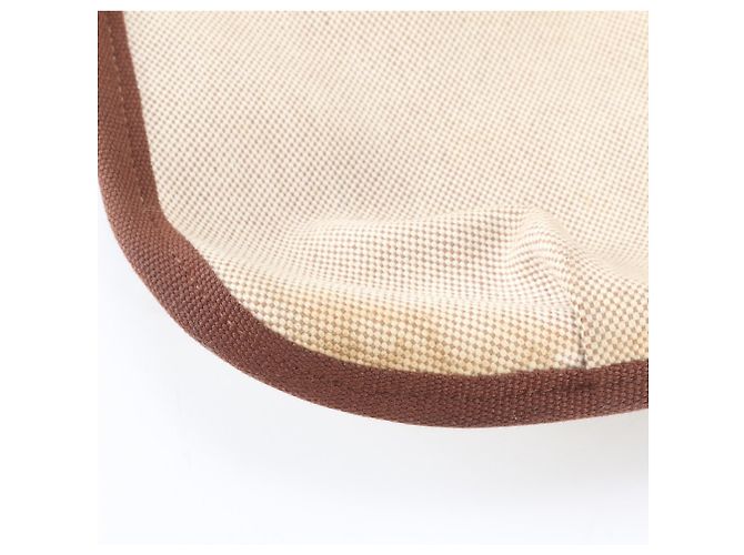 Hermès Borsa a tracolla Hermes Rodeo Toile H Leather Marrone Beige - vista 10