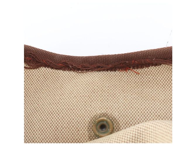 Hermès Borsa a tracolla Hermes Rodeo Toile H Leather Marrone Beige - vista 8