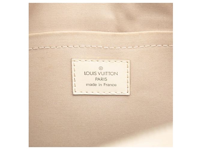 Borsa Louis Vuitton Epi Bowling Montaigne GM Bianco Bianco sporco - vista 5