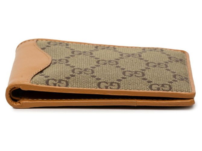 Gucci GG Canvas Bi-fold Wallet Braun - Ansicht 3