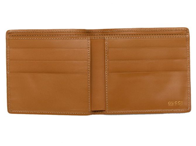 Gucci GG Canvas Bi-fold Wallet Braun - Ansicht 4