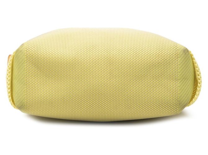 Borsa a tracolla Louis Vuitton Damier Geant Weatherly Giallo - vista 3